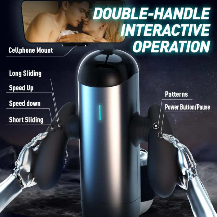 Buyging™ Auto Stroker with 10 Stroking 10 Speed 10 Up & Down Position
