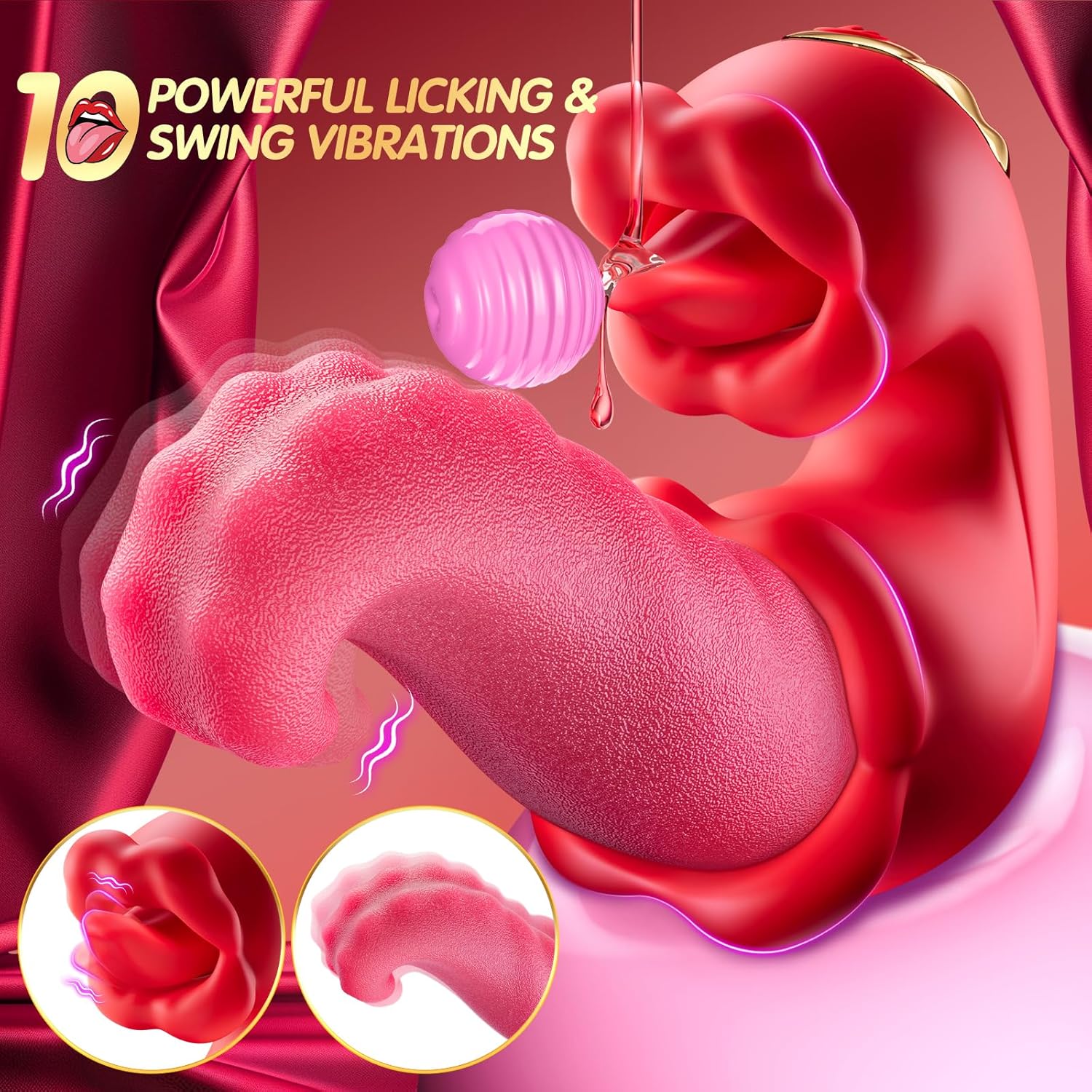 US$ 57.75 - Buyging Twin Rose Tongue Teasing & Vibrating G-spot Vibrator - www.buyging.com US$ 57.75 - Buyging Twin Rose Tongue Teasing & Vibrating G-spot Vibrator - www.buyging.com