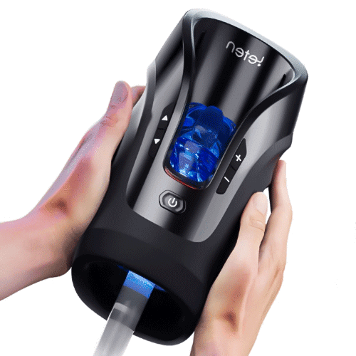 Buyging™ LETEN Cannon King Mini 3D Fleshy Telescopic Vibrating Automatic Masturbator