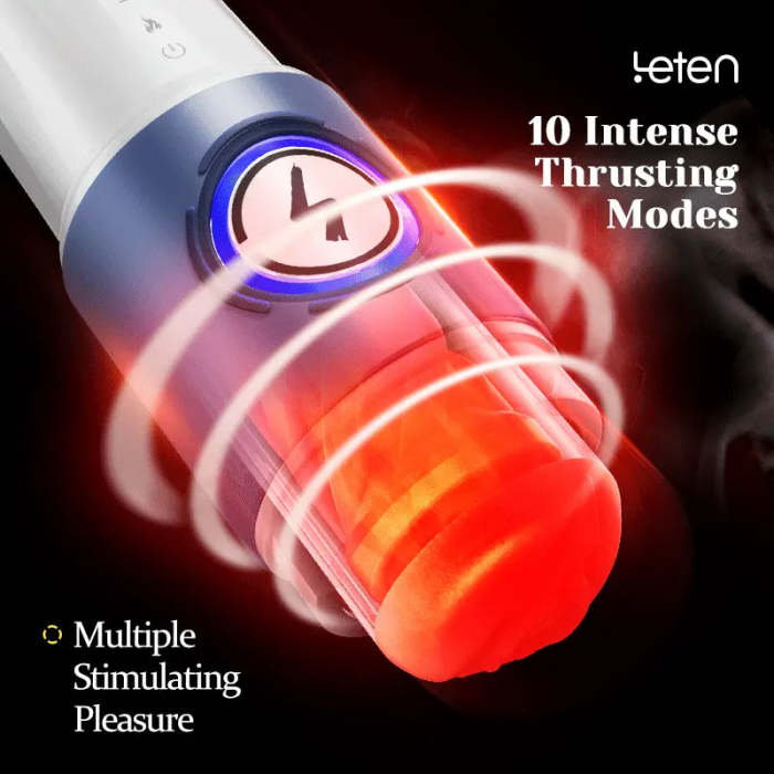 Buyging™ LETEN Realistic 10 Thrusting 10 Heating Male Stroker