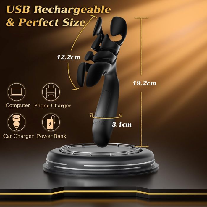 Buyging™ Men Sex Toy Penis Training Vibrator with 10 Vibrating Modes