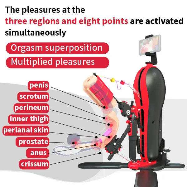 Buyging™ COMFY Men Sex Toy Automatic Masturbator & Prostate Massager Fun Combo