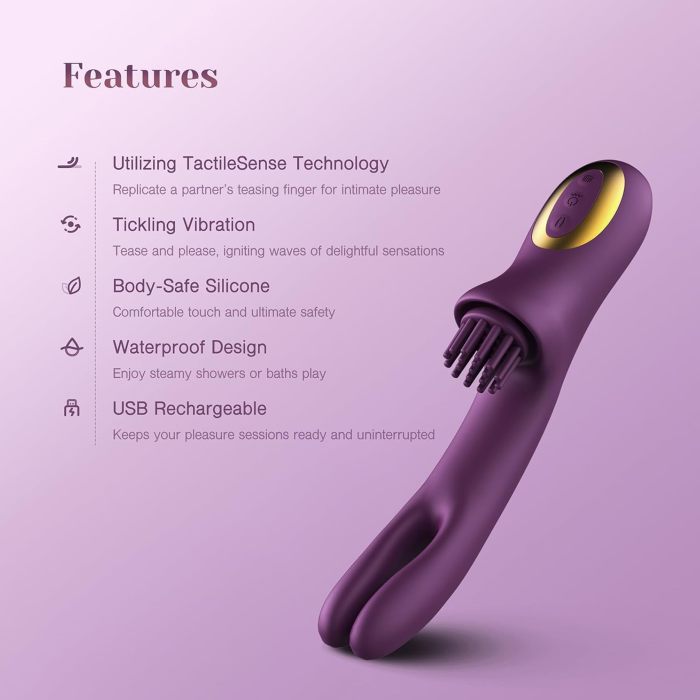 Buyging™ Elatia G-spot Vibrator Women Sex Toy with 10*7*6 Modes
