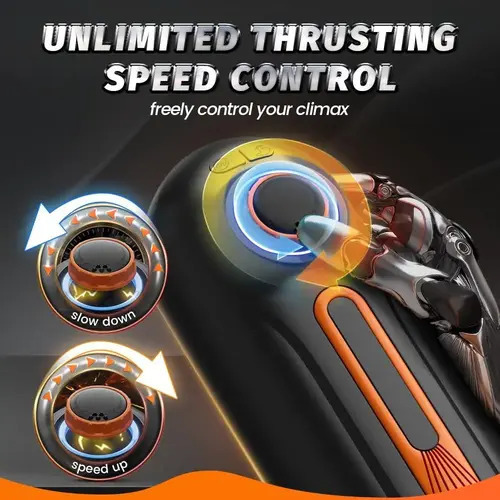 Buyging™ 10 Thrusting 10 Vibrating 3 Sucking Heating Male Masturbator