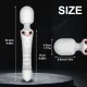 Dual Motor Magic Wand 10 Modes G-Spot Massager