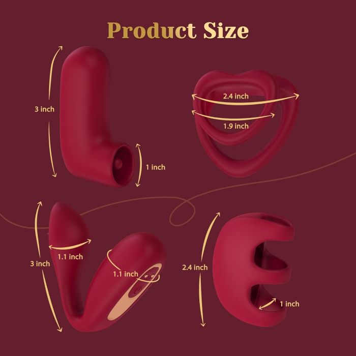 Buyging™ Love Vibrator Kit Versatile Remote Adult Sex Toys Set for Women & Couples