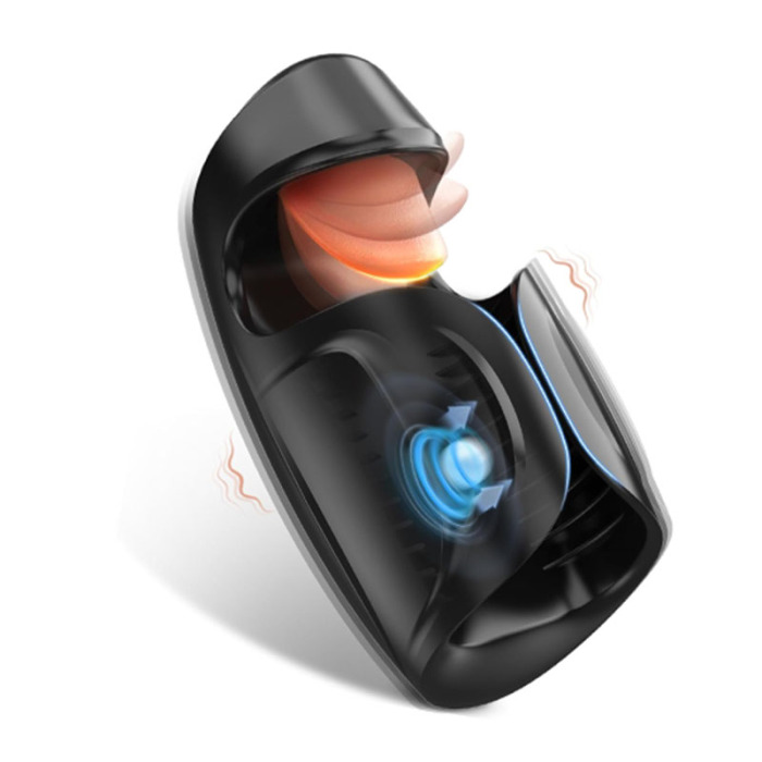 Buyging™ 10 Flapping Vibrating & 10 Tongue Licking Penis Trainer