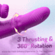 Buyging™ 3 In 1 Thrusting Rotating Rolling Beads G-spot Vibrator