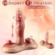 Buyging™ Upgraded 10 Thrusting 7 Vibrating Swing Heating Sit and Ride Dildo With Suction Cup