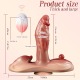 Buyging™ Upgraded 10 Thrusting 7 Vibrating Swing Heating Sit and Ride Dildo With Suction Cup