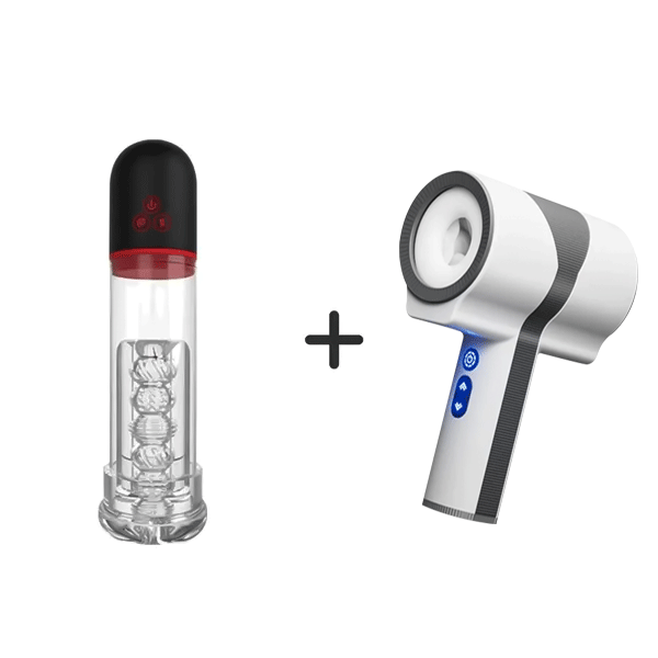 Buyging™ S-Hande 9 Vibrating 3 Sucking Penis Enlargement Pump