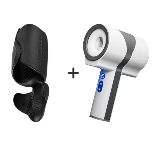Buyging™ Dual Stimulation 10 Pulse Vibration Wrapped Penis Trainer