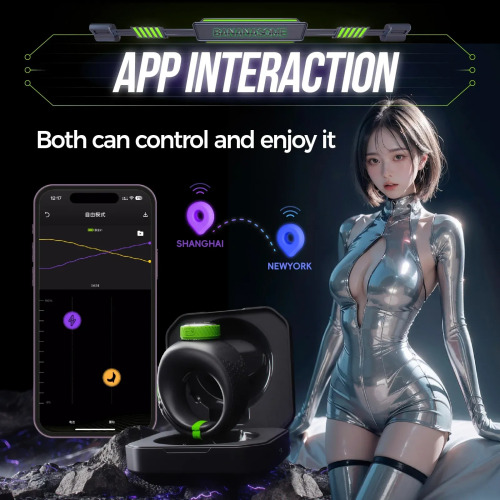 Buyging™ DRAGON S1 App Control Electro-Stim & Vibrating Cock Ring