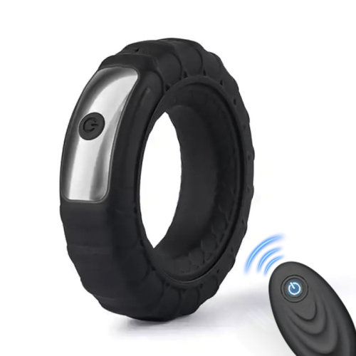 Buyging™ Wheel-Like Wireless Remote Control 10-Frequency Vibration Cock Ring