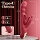 Buyging™ Hollow Ears Design Dual Motor 10*10 Vibrating Rabbit Vibrator
