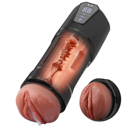 Buyging™ 10 Vibrating 5 Sucking Ultra-Realistic Vagina Simulated Masturbator