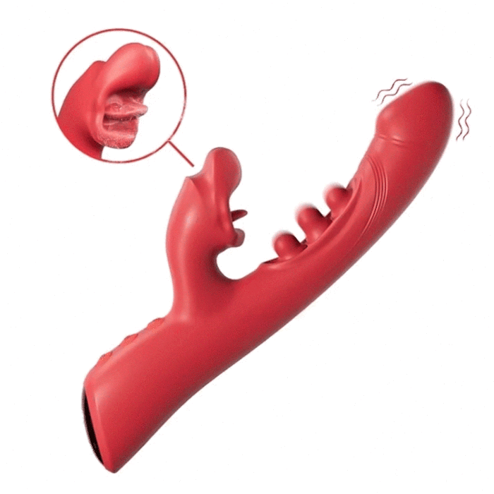 Buyging™ SATISFY 3-in-1 Kissing and Triple-Tap Vibrator – Clit & G-Spot Pleasure