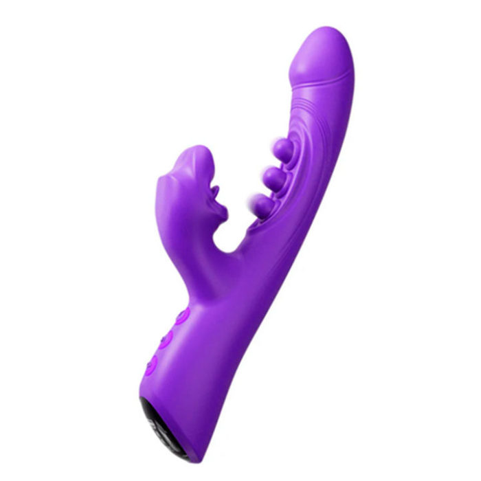 Buyging™ SATISFY 3-in-1 Kissing and Triple-Tap Vibrator – Clit & G-Spot Pleasure