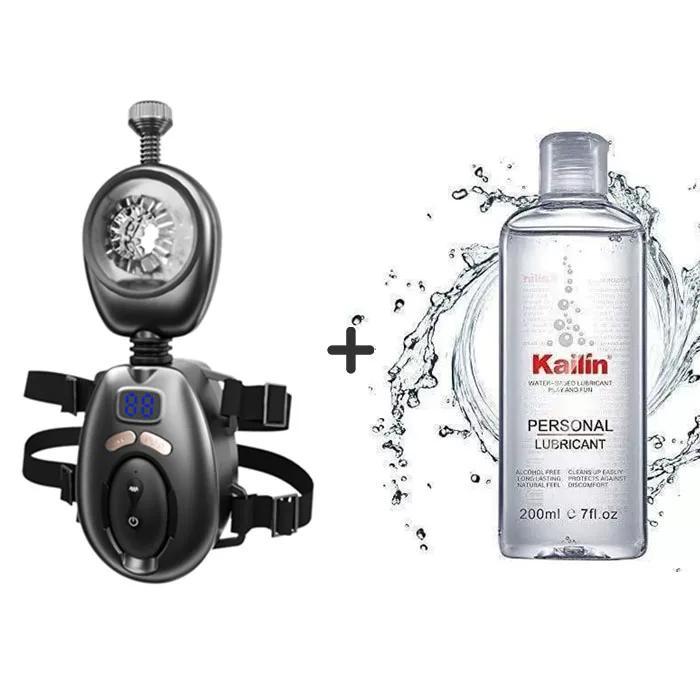 Buyging™ Wearable Automatic 9 Swinging 9 Vibrating Male Masturbator