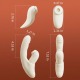 Buyging™ SVAKOM 4 IN 1 APP Control Thrusting Sucking Heating G-spot Vibrators