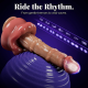 Buyging™ 9-Inch Mouth Swing Vibrating Dildo with Heat & Remote