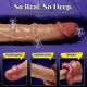 Buyging™ 9-Inch Mouth Swing Vibrating Dildo with Heat & Remote
