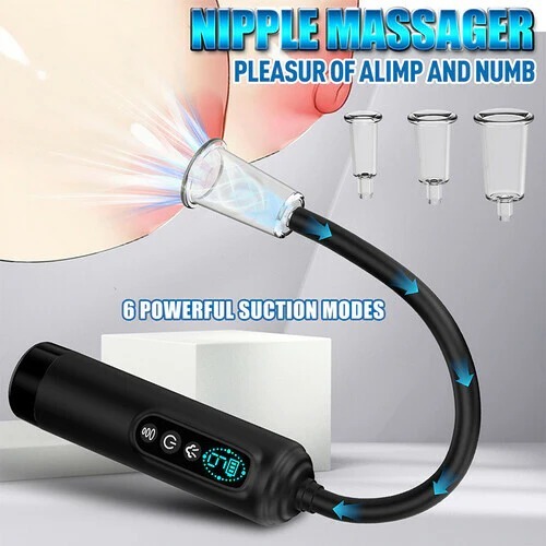 Buyging™ Automatic Vacuum Nipple Pump & Vagina Pussy Pump With 5 Cups