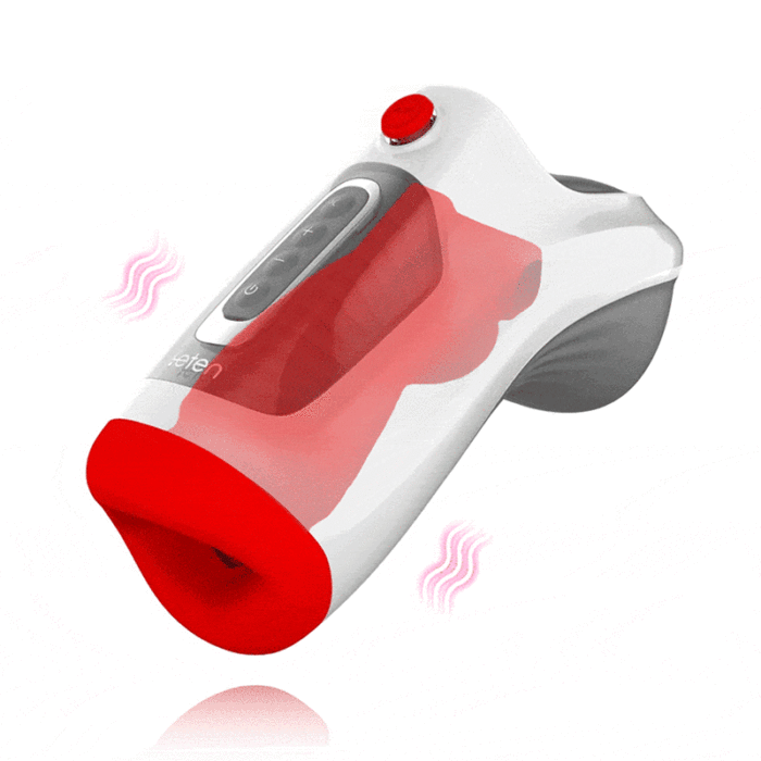Buyging™ LETEN 3 Vibration 7 Freouencies Heating Oral Sex Cup