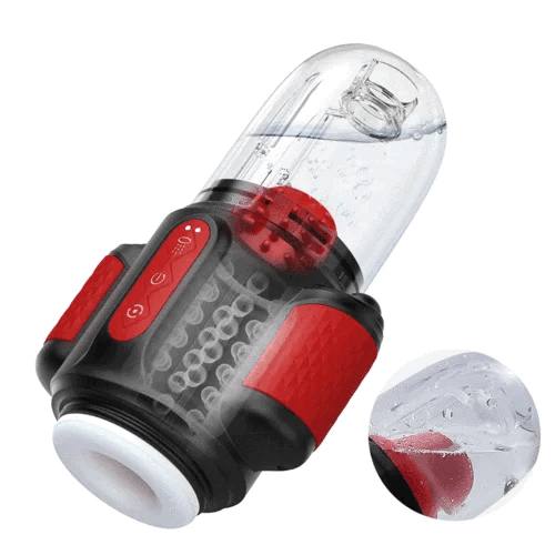 Buyging™ XR Hydro Vortex Masturbator With 10 Vibrating 5 Rotating 5 Water Spray Modes