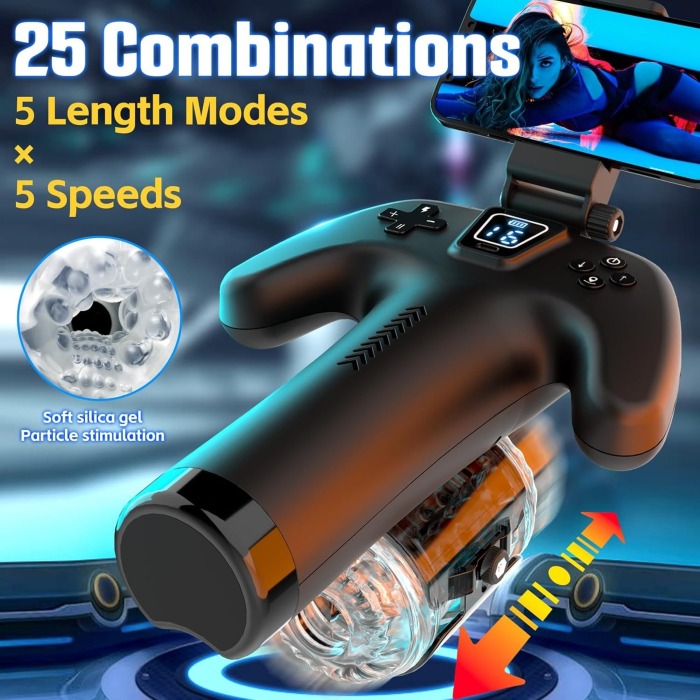 Buyging™ KING Hands-Free Male Masturbator with Adjustable Stroke & Sleeve Tightness