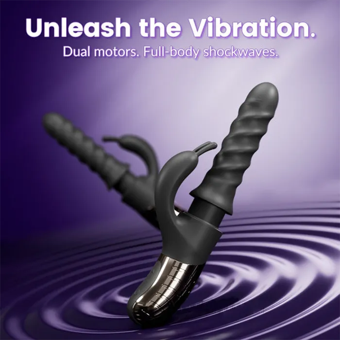 Buyging™ Dual Motor G-Spot & Clit Stimulator for Vagina and Anal Stimulation