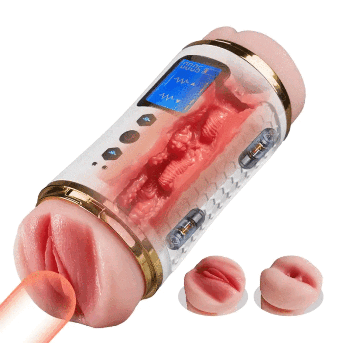 Buyging™ Dual-Ended Vibrating Stroker - Realistic Textures & 100% Waterproof