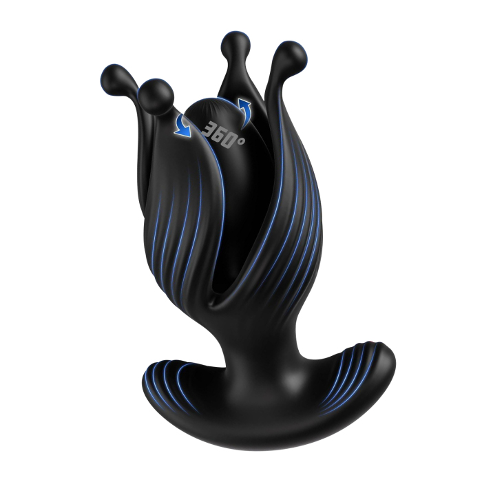 Buyging™ APP Control 10 Vibrating 10 Rotating 360° Expanding Anal Vibrator
