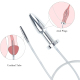 Urethral Dilator with Smooth Double Head Stainless Steel Penis Plug Adult Sex Toy