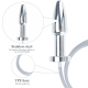 Urethral Dilator with Smooth Double Head Stainless Steel Penis Plug Adult Sex Toy