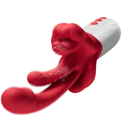 Buyging™ G-spot Vibrator With 5 Swing Rhythms & 10 Tongue Licking Vibrating Modes & Heating Function