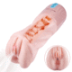 Buyging™ OLIVER 5 Sucking 10 Vibrating Simulated Vagina Masturbator and Pussy Pocket