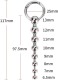 3pcs Set-Metal Stainless Steel Urethra Extra Long Catheter Urethra Plug