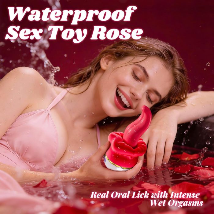 Buyging™ Women Sex Toy with 10 Wriggling & 10 Licking Vibrating Oral Sex Modes