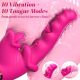 Buyging™ 10 Tongue Licking & Vibrating Realistic Tongue Vibrator for Women Pleasure