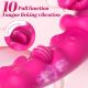 Buyging™ 10 Tongue Licking & Vibrating Realistic Tongue Vibrator for Women Pleasure