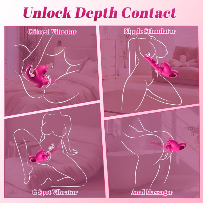 Buyging™ 10 Tongue Licking & Vibrating Realistic Tongue Vibrator for Women Pleasure