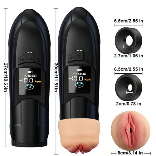 Buyging™ Flesh-like Sleeve Long-lasting Suction Clear Guidance Male Masturbator