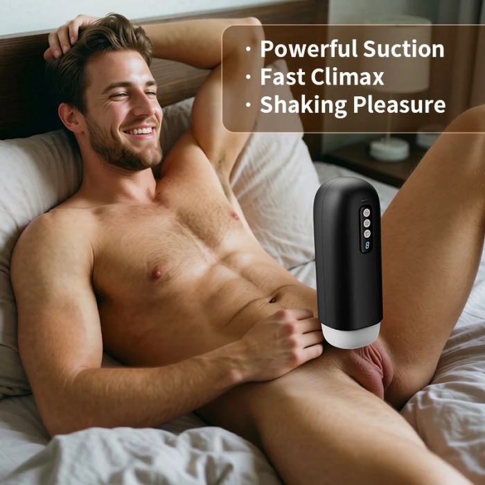 Buyging™ Mighty Suction Best Value Crystal Clear Sizing Automatic Male Masturbator