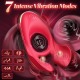 Buyging™ 3 Motor & 7 Vibrations for Clitoral Testicle Dual Stimulation Cock Ring