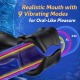 Buyging™ 9 Licking 9 Vibrating Modes Realistic Glans Stimulation Penis Ring