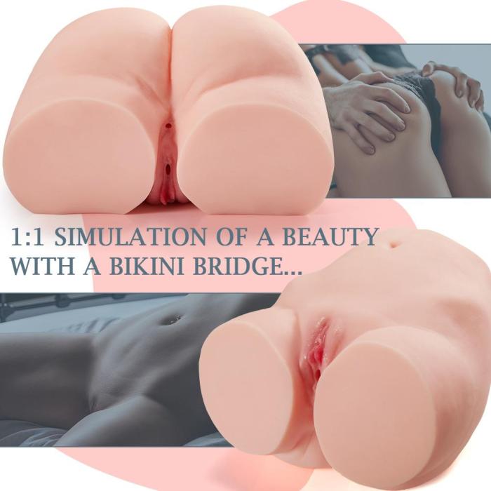 10.83  Well-Excerised Girl Pussy And Ass Masturbator