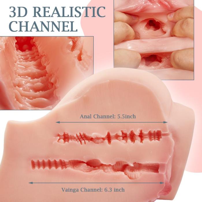 10.83  Well-Excerised Girl Pussy And Ass Masturbator