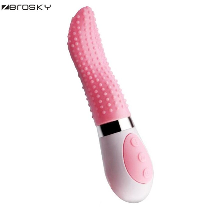 Licking Tongue Vibrator with Kegel Balls Oral Sex Products Clit Nipple Massager Sex Toys for Women Zerosky