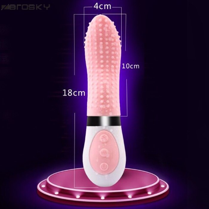 Licking Tongue Vibrator with Kegel Balls Oral Sex Products Clit Nipple Massager Sex Toys for Women Zerosky